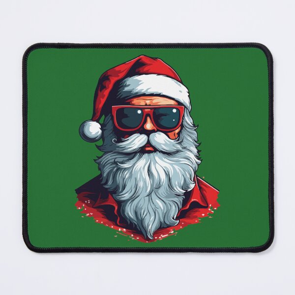 Item preview, Cool Santa with Sunglasses designed and sold by -DEEWOLF-.