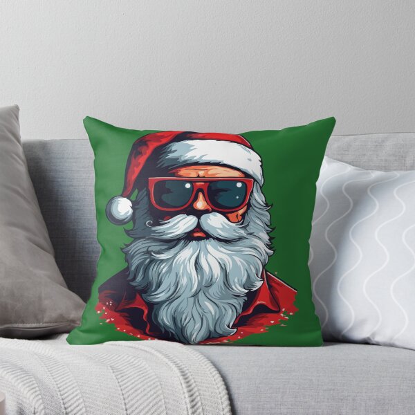 Item preview, Cool Santa with Sunglasses designed and sold by -DEEWOLF-.