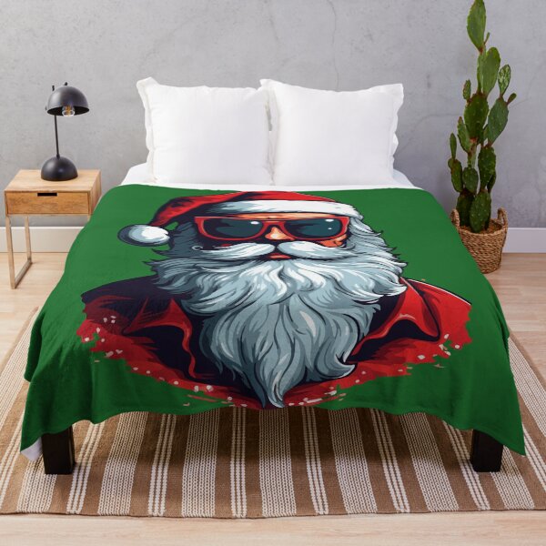 Item preview, Cool Santa with Sunglasses designed and sold by -DEEWOLF-.