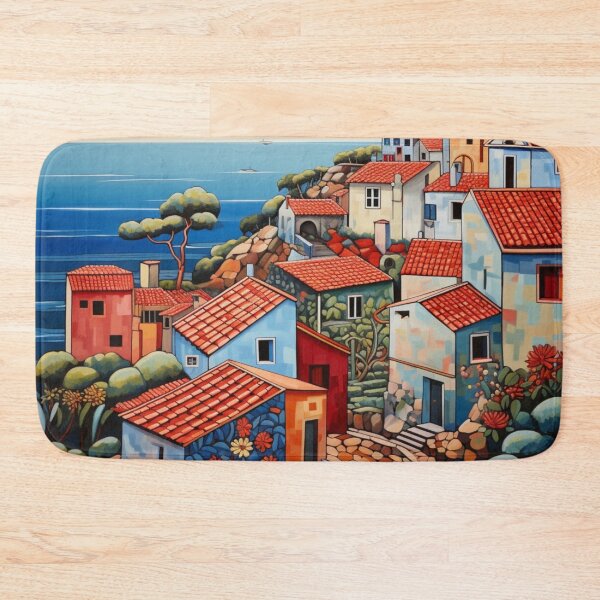Item preview, Mediterranean Village designed and sold by whitecat23.