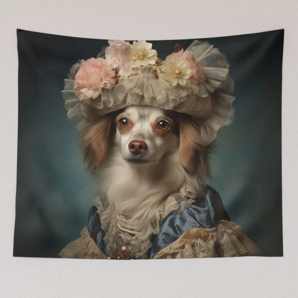 Item preview, Dog Rococo Style designed and sold by whitecat23.