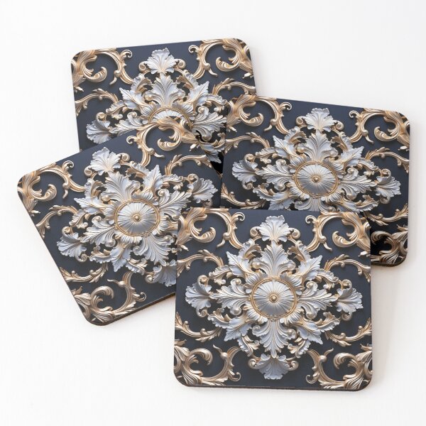 Item preview, Golden Baroque Sculptural Majesty designed and sold by Clock-Designer.