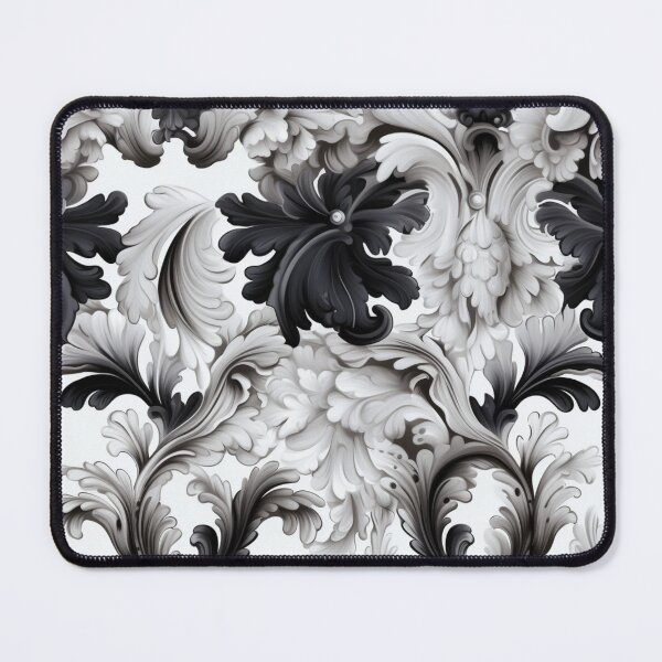 Item preview, Monochrome Lily Elegance designed and sold by Clock-Designer.