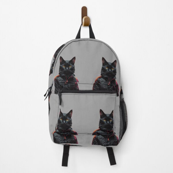 Item preview, real black cat designed and sold by ProfArtStudio.