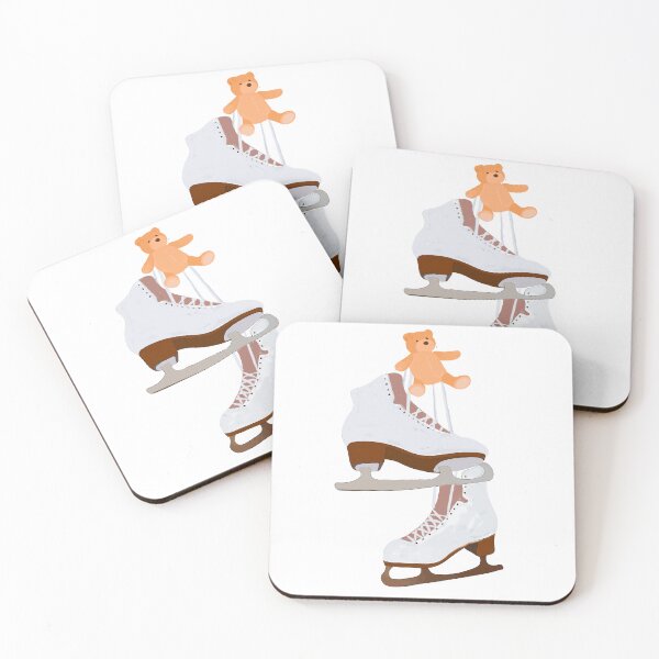 Item preview, Ice Skating Winter Christmas Art designed and sold by Zhalmalina.