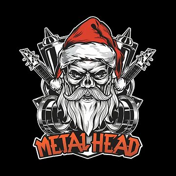 Artwork thumbnail, metalhead santa by Coollzone