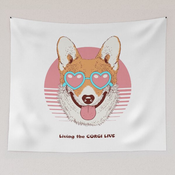 Item preview, Living The Corgi Live designed and sold by FantasyVortex.