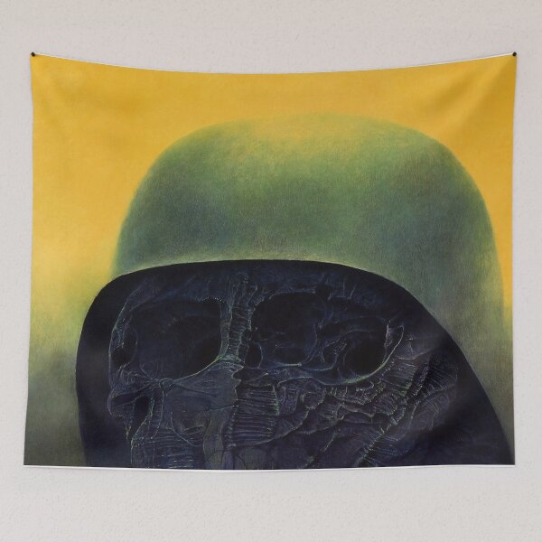 Item preview, Zdzislaw Beksinski Painting, nightmare art by Zdzislaw Beksinski, surrealism by Zdzislaw Beksinski  designed and sold by Amy-Hamilton.