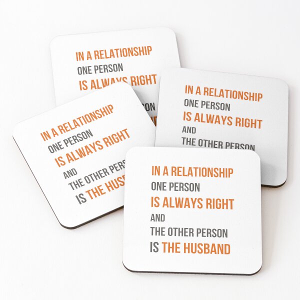 Item preview, Print: Husband's Wisdom: Always Right Duo. designed and sold by GiveMeMood.