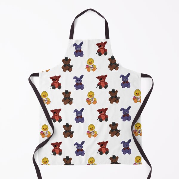 Item preview, Five Nights at Freddy’s plushies (chequer pattern) designed and sold by SillyArtwork.
