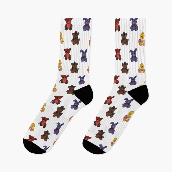 Item preview, Five Nights at Freddy’s plushies (chequer pattern) designed and sold by SillyArtwork.