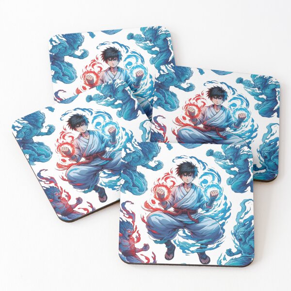 Item preview, Ethereal blue and red energy designed and sold by MahmodArt.