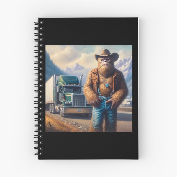 Item preview, Bigfoot Truck Driver designed and sold by CrankyOldDude.