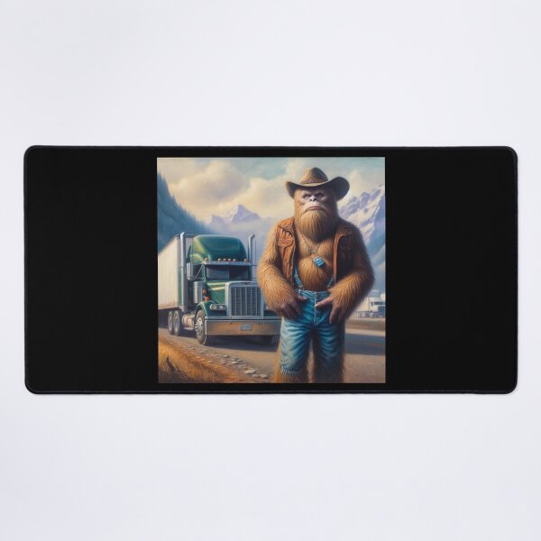 Item preview, Bigfoot Truck Driver designed and sold by CrankyOldDude.