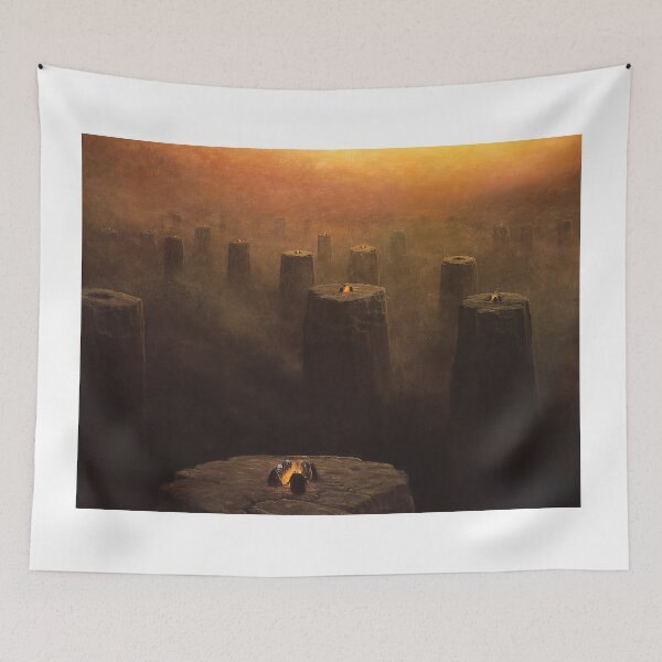 Item preview, Zdzislaw Beksinski Painting, nightmare art by Zdzislaw Beksinski, surrealism by Zdzislaw Beksinski  designed and sold by Amy-Hamilton.