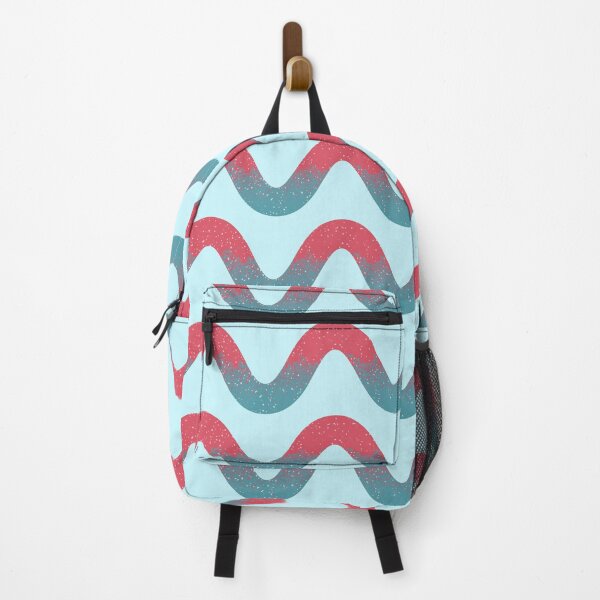 Item preview, "Elevate your style with the mesmerizing Organic Gradient Riso Red and Blue Squiggly Line design – a vibrant fusion of art and nature. ?✨ #OrganicGradient #RisoArt #RedbubbleFinds" designed and sold by thoratsdesign.