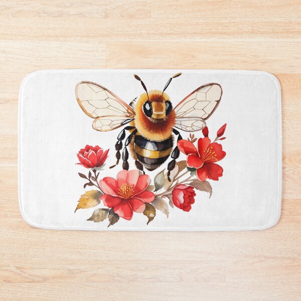 Item preview, Bee and hibiscus flower designed and sold by wplamkung.
