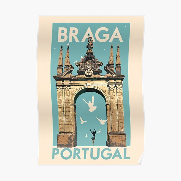 Travel Posters - Braga Portugal Poster