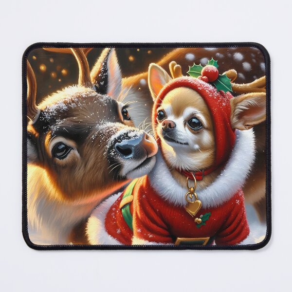 Item preview, Holiday Companions: A Reindeer's Gentle Greeting designed and sold by DeenaDee.