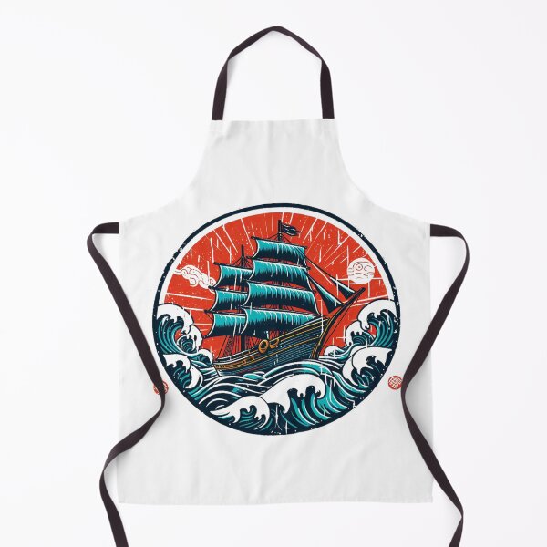 Item preview, Ship Amidst Waves designed and sold by Azrora.