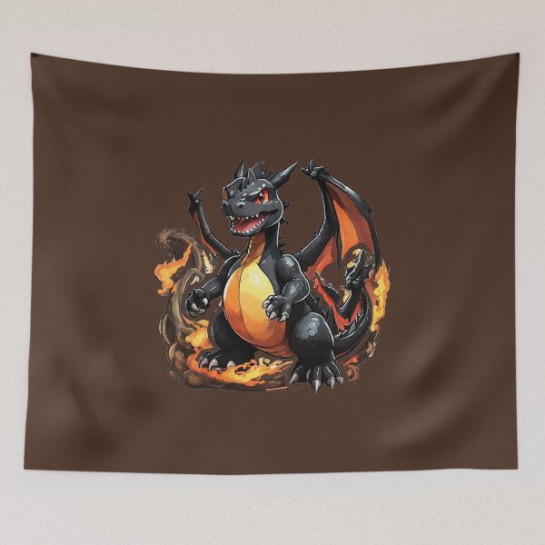 Artikelvorschau, Schwarzer Drache entworfen und verkauft von ArtCraftLab.
