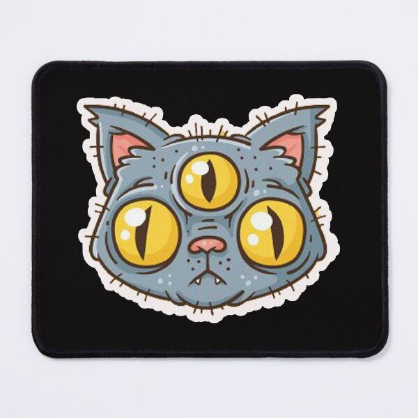 Item preview, 3rd eye cat designed and sold by Ratatatts.