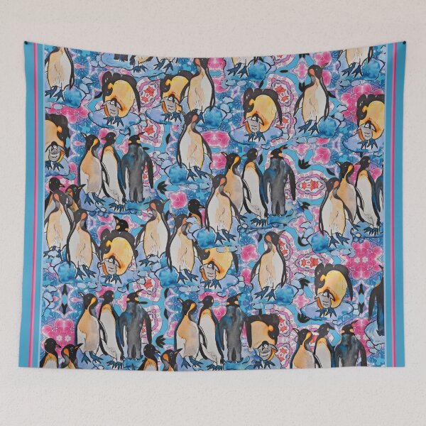 Item preview, Penguins at the Fabric  designed and sold by Nira Dabush.