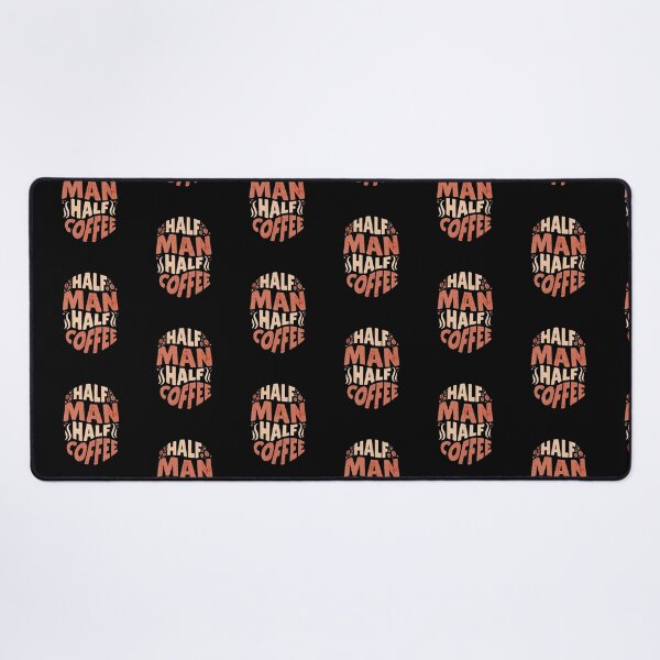 Item preview, Half man half coffee, funny coffee addict designed and sold by Merchattack.