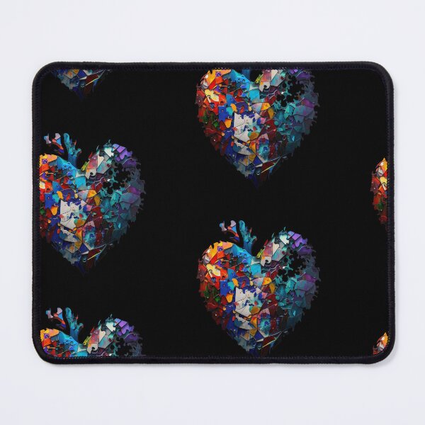 Item preview, Art of Love is Love: Colourful Heart. Multicolour Tangled Hearts designed and sold by Anastasiia Yurevych.