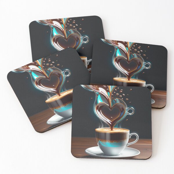 Item preview, Digital Hologram of For the Love of Coffee - Epic Beauty - Coffee Mug Cup designed and sold by Butler in the Home.