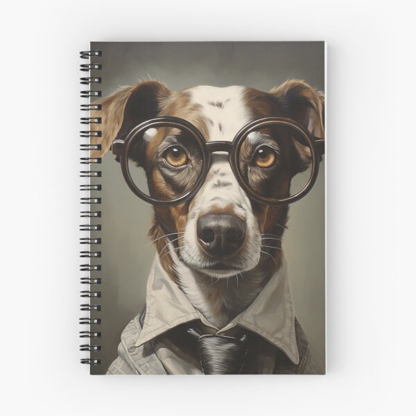 Item preview, Dog Wearing Spectacles designed and sold by whitecat23.