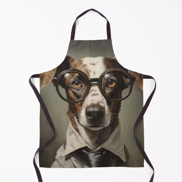 Item preview, Dog Wearing Spectacles designed and sold by whitecat23.