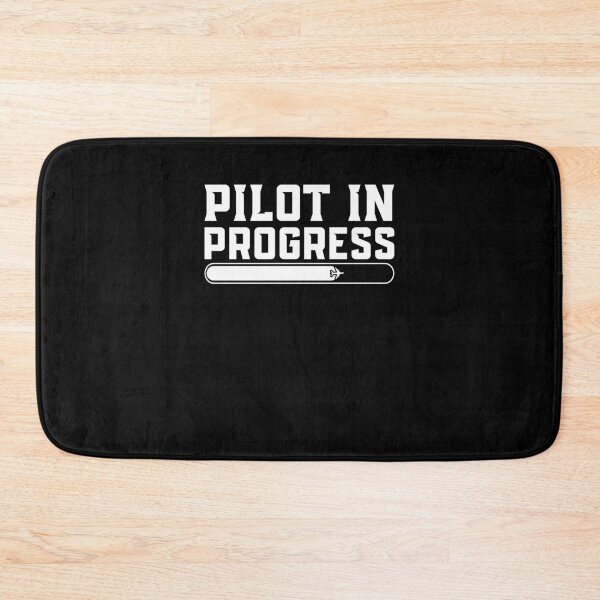 Item preview, Pilot In Progress Funny Future Pilot Aviation Airplane designed and sold by Norstyle.