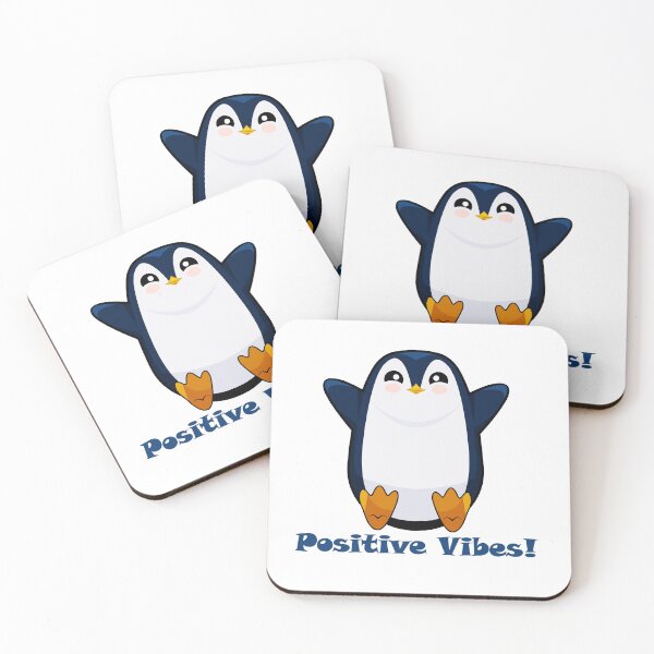 Item preview, Positive vibes penguin designed and sold by ErMa-Designs.