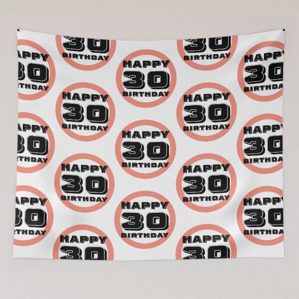 Item preview, Happy 30th Birthday designed and sold by Azrou shop.