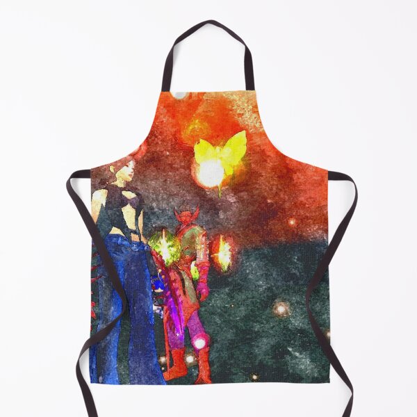 Item preview, Panorama de llama niña guerrera designed and sold by foxxya.