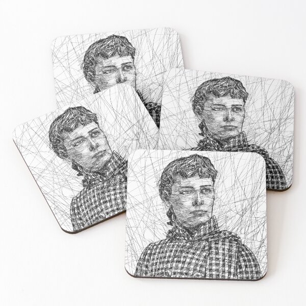 Item preview, NELLIE BLY ink portrait designed and sold by lautir.