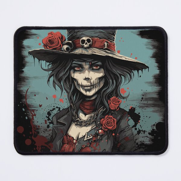 Item preview, Emo steampunk zombie girl designed and sold by drizzd.