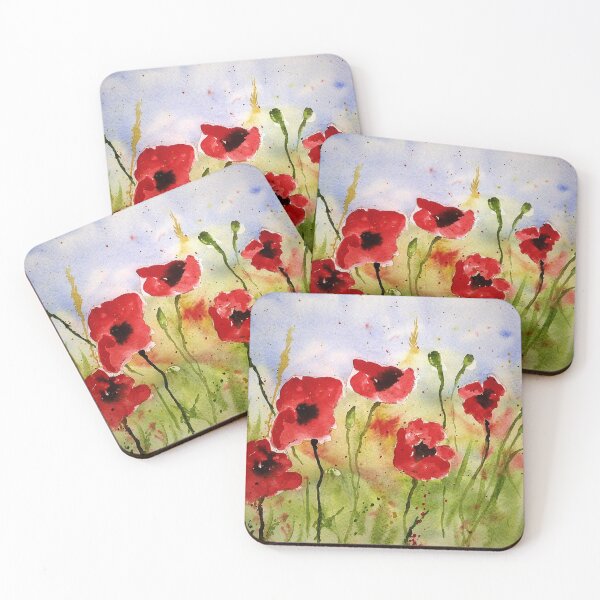Item preview, Poppy field designed and sold by Johnpiperart.