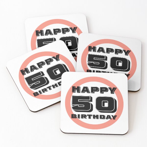Item preview, Happy 50th Birthday designed and sold by Azrou shop.