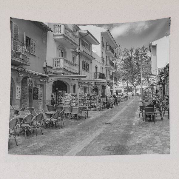 Item preview, Puerto Pollensa Mallorca Street To The Square designed and sold by GG WALL ART.