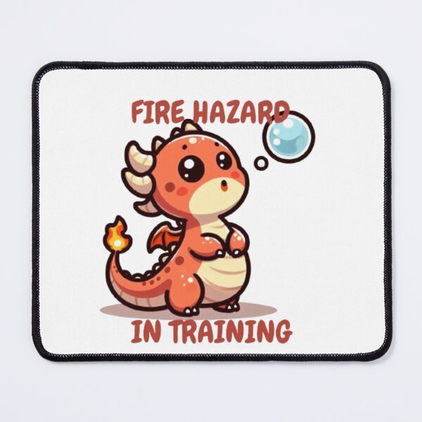 Item preview, Fire Hazard In Training: Cute Dragon designed and sold by MagickDragon.