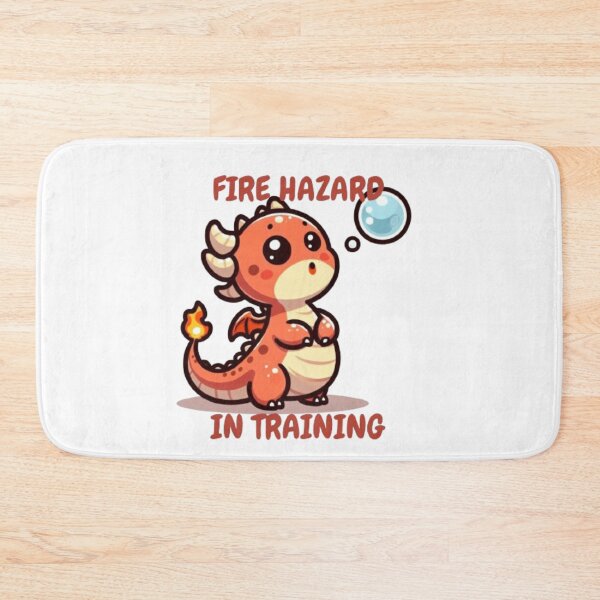 Item preview, Fire Hazard In Training: Cute Dragon designed and sold by MagickDragon.