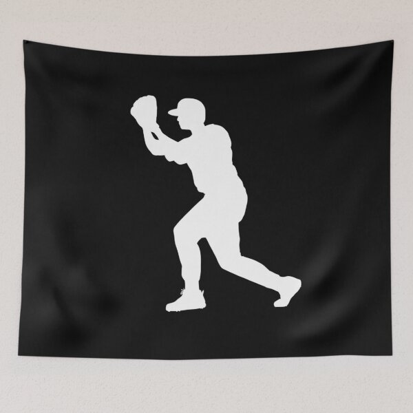 Item preview, Baseball Player in White designed and sold by Aquillashop.