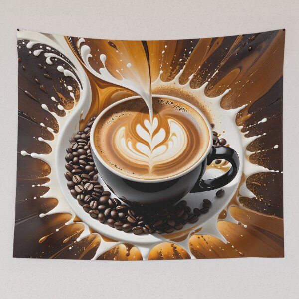 Item preview, explosive coffee in a cup designed and sold by Metaverse8.