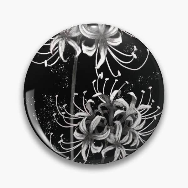 Item preview, japanese white spider lily aesthetic designed and sold by Otakuniverse.