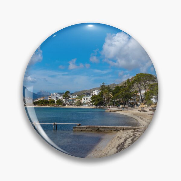 Item preview, Puerto Pollensa Mallorca Pine Walk Jetty  designed and sold by GG WALL ART.