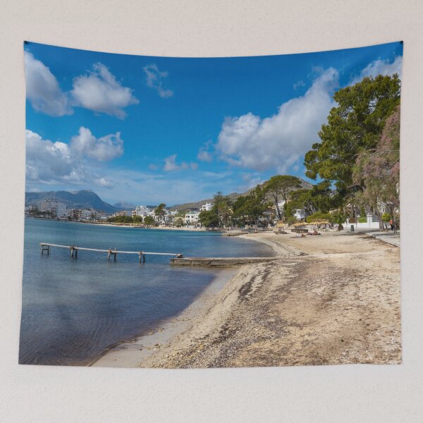 Item preview, Puerto Pollensa Mallorca Pine Walk Jetty  designed and sold by GG WALL ART.