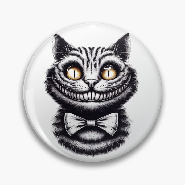 Item preview, Creepy cat black and white designed and sold by Booksshack.