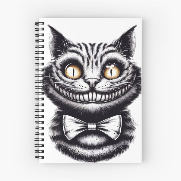 Item preview, Creepy cat black and white designed and sold by Booksshack.